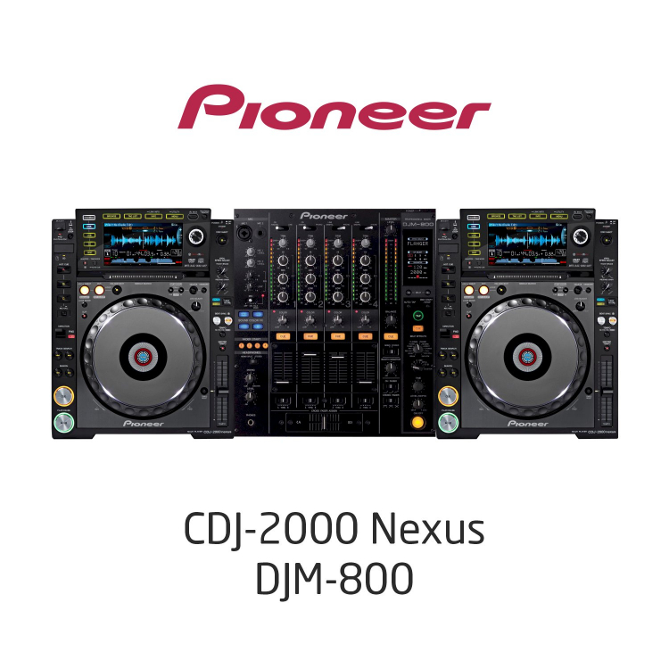 Комплект Dj /CDJ2000NXS, DJM800/