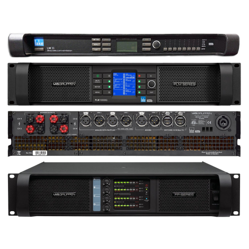 Amp Rack#2 (1xLAKE LM26 2xLabGruppen PLM 10000Q 2xLabGruppen FP 10000Q) - Системный рэк