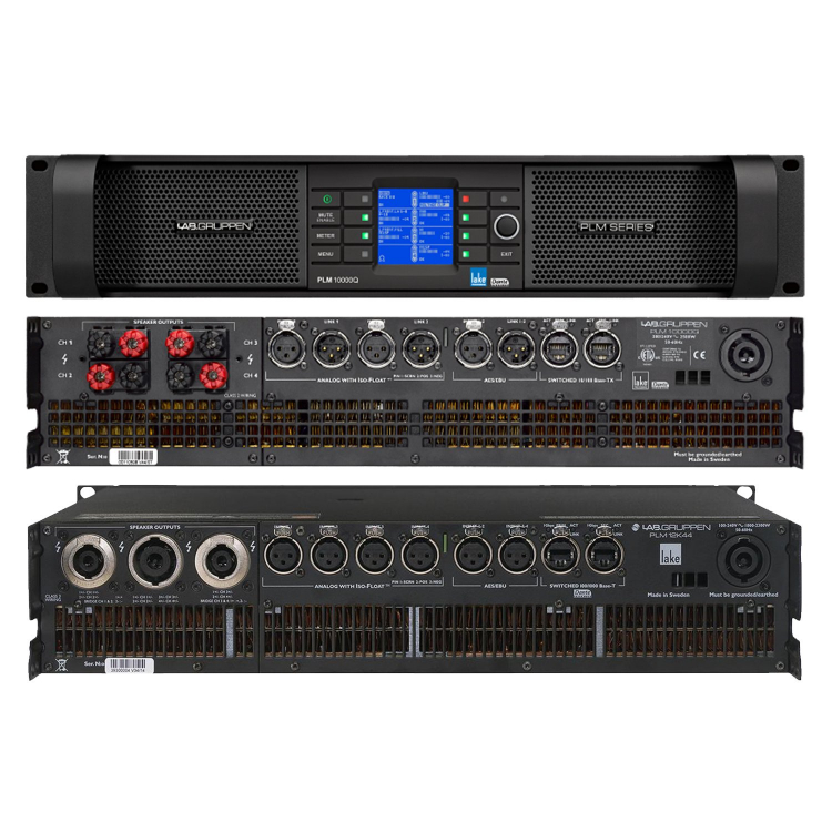 Amp Rack#1 (2xLabGruppen PLM 10000Q 1xLabGruppen PLM 12K44) - Системный рэк