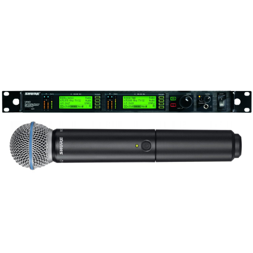 SHURE UR4D+B58 - Радиосистема с ручным микрофоном